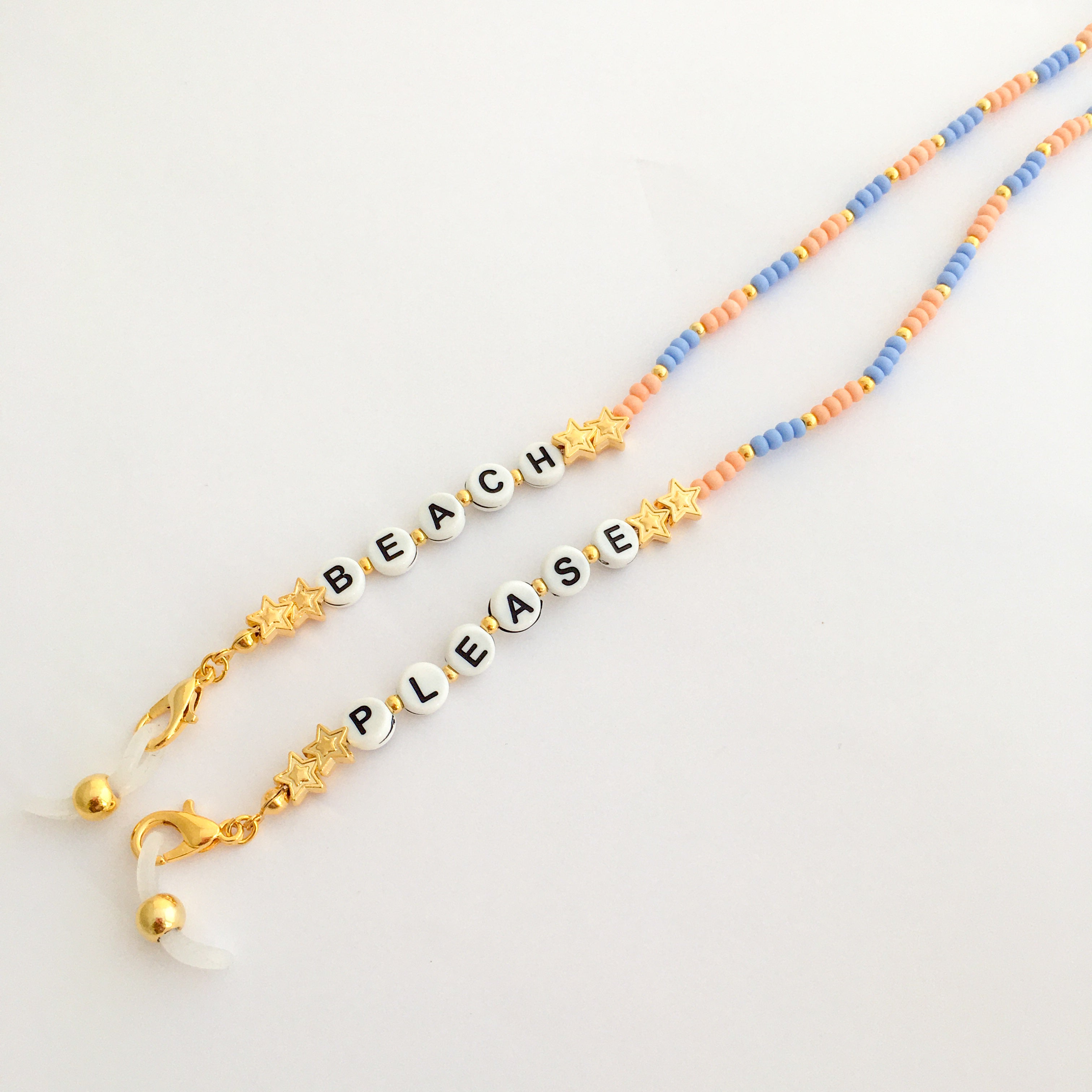 Glass holder Beach please