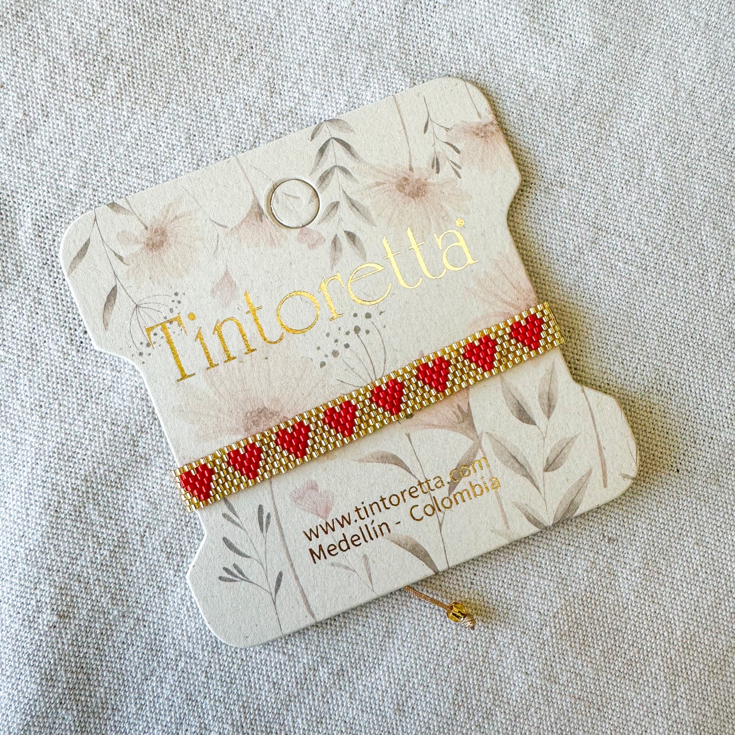 Pulsera Corazones